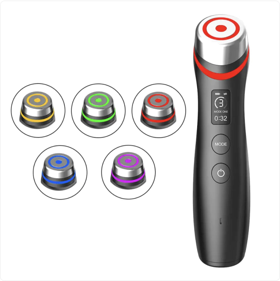 Color Light Microcurrent Vibration Massager